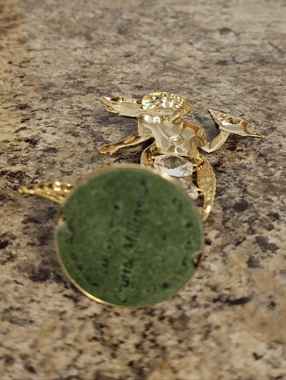 Crystal Millennium Gold Plated 5